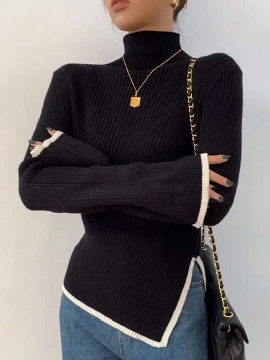 LOOSE FIT SWEATER Noir Elegance
