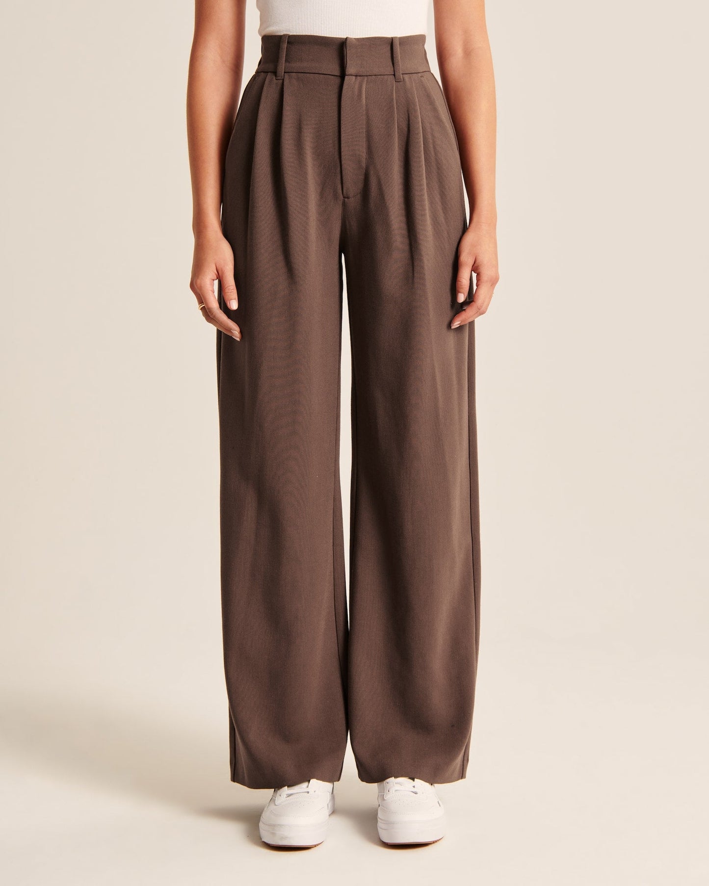 BELLA MOCHA Tailored Pantalon Wide Leg