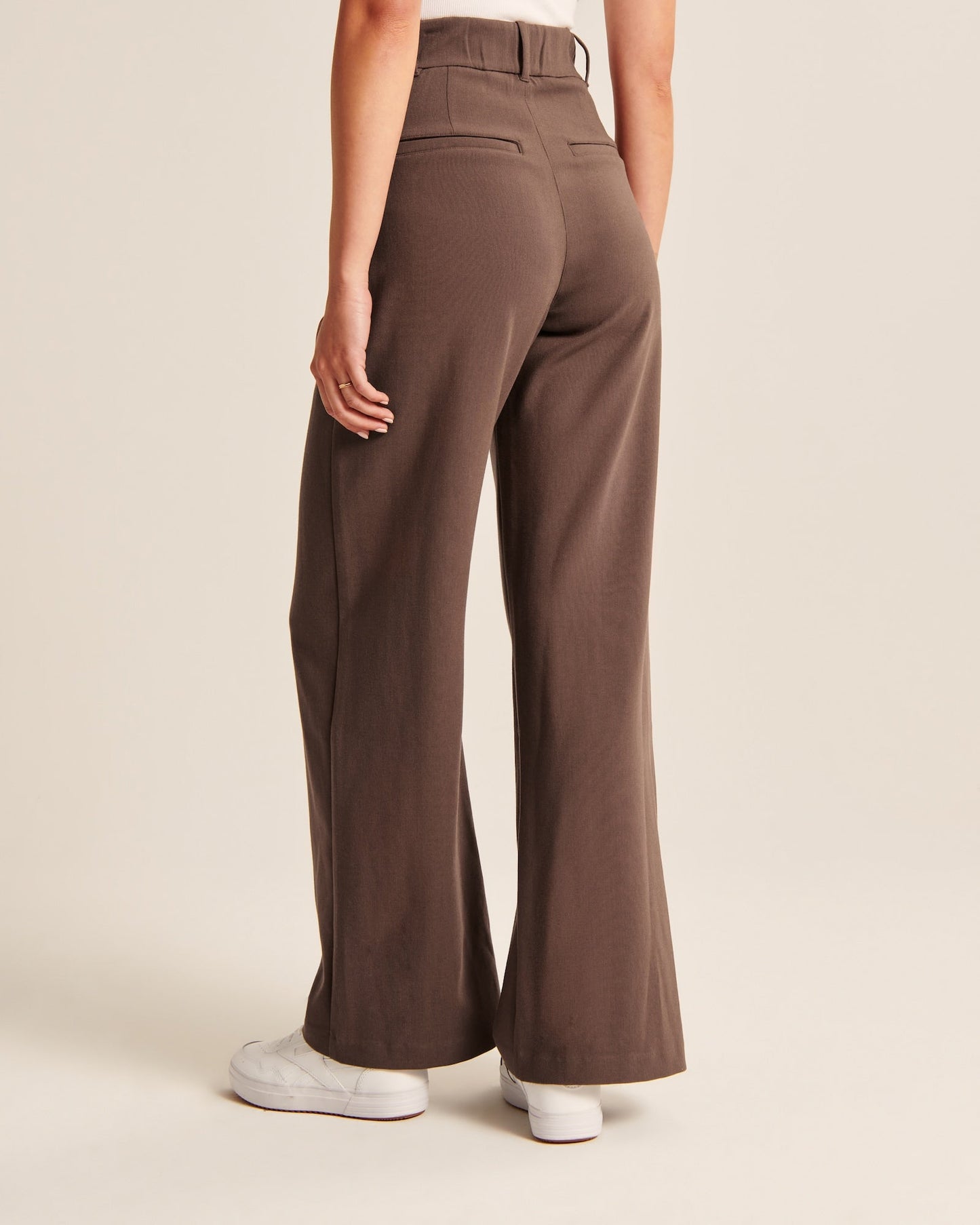 BELLA MOCHA Tailored Pantalon Wide Leg